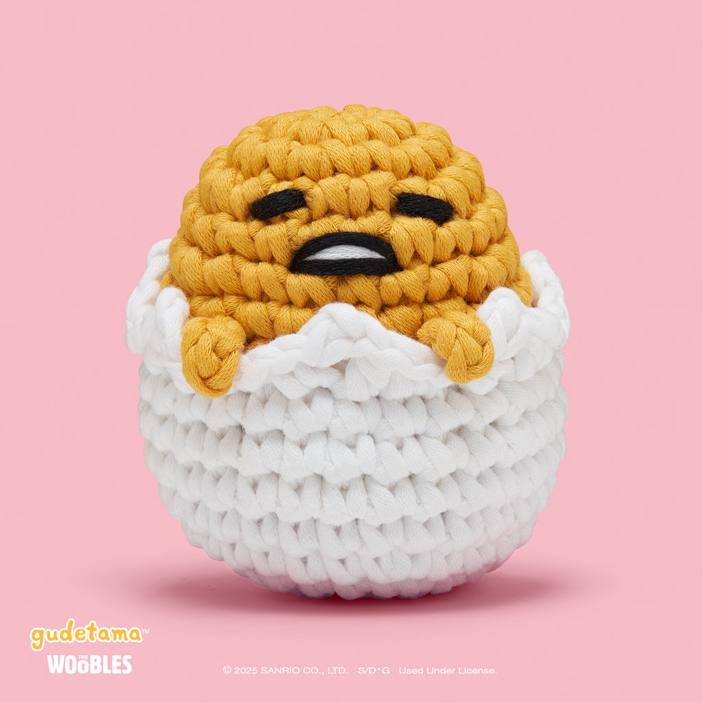 Gudetama in the Shell Crochet Kit