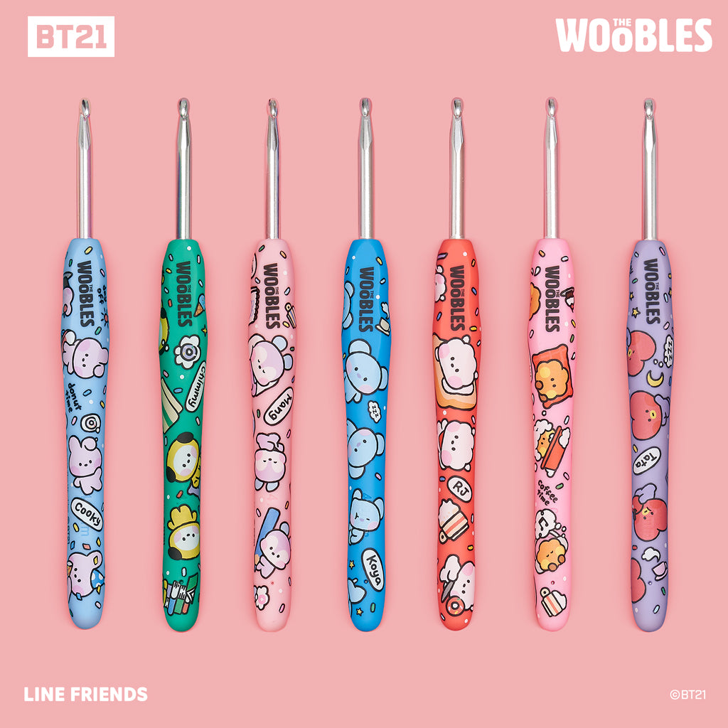 Alternative view of BT21 minini Donut Blind Bag Crochet Kit